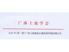 中創(chuàng)公司順利通過(guò)土地規(guī)劃年檢_廣西土地規(guī)劃乙級(jí)機(jī)構(gòu)